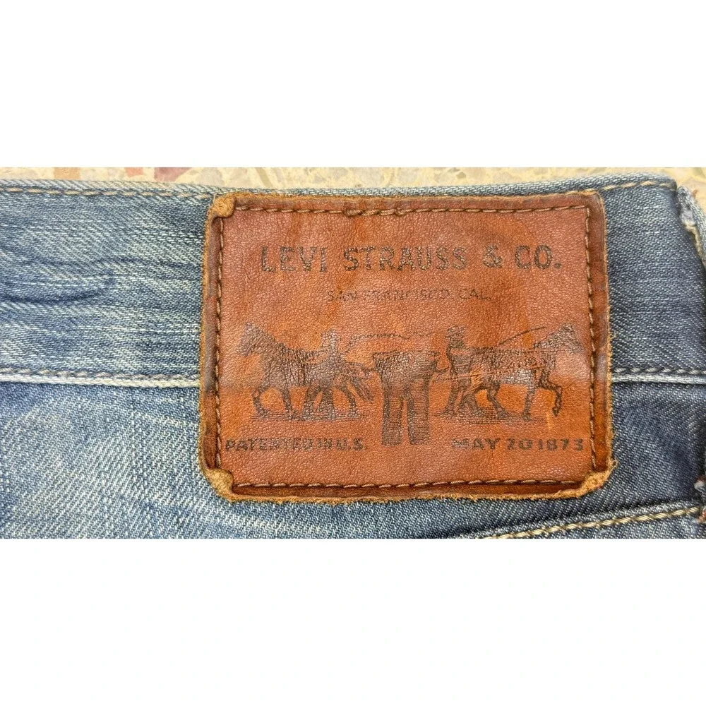 Levi's 514 Slim Straight Mens 8 Pocket Design Straigh Leg Denim Jeans Size 33x30